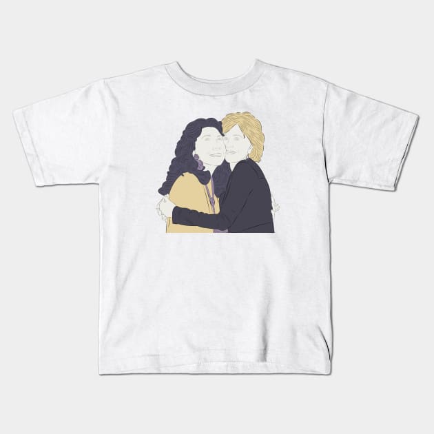 Grace and Frankie Kids T-Shirt by LiLian-Kaff